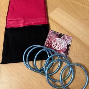 Azure All Weather Bangle Set